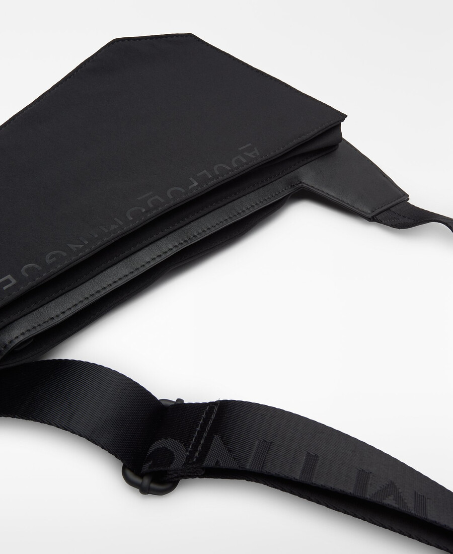 bandolera de tejido mixto para hombre