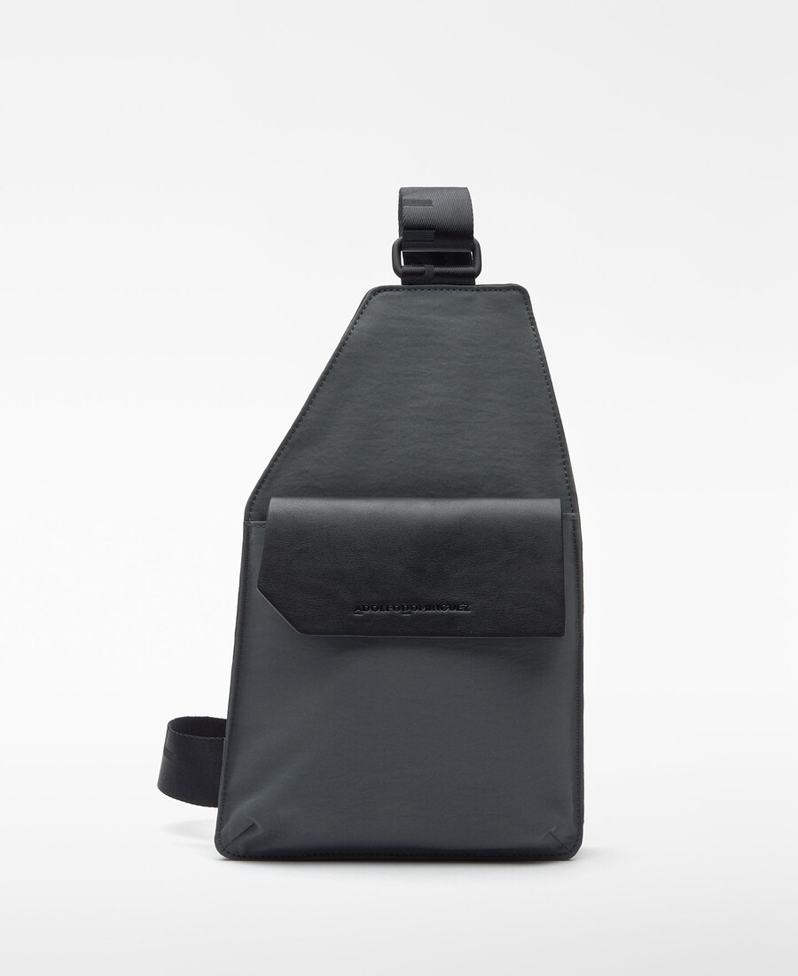 bolso bandolera de nailon para hombre