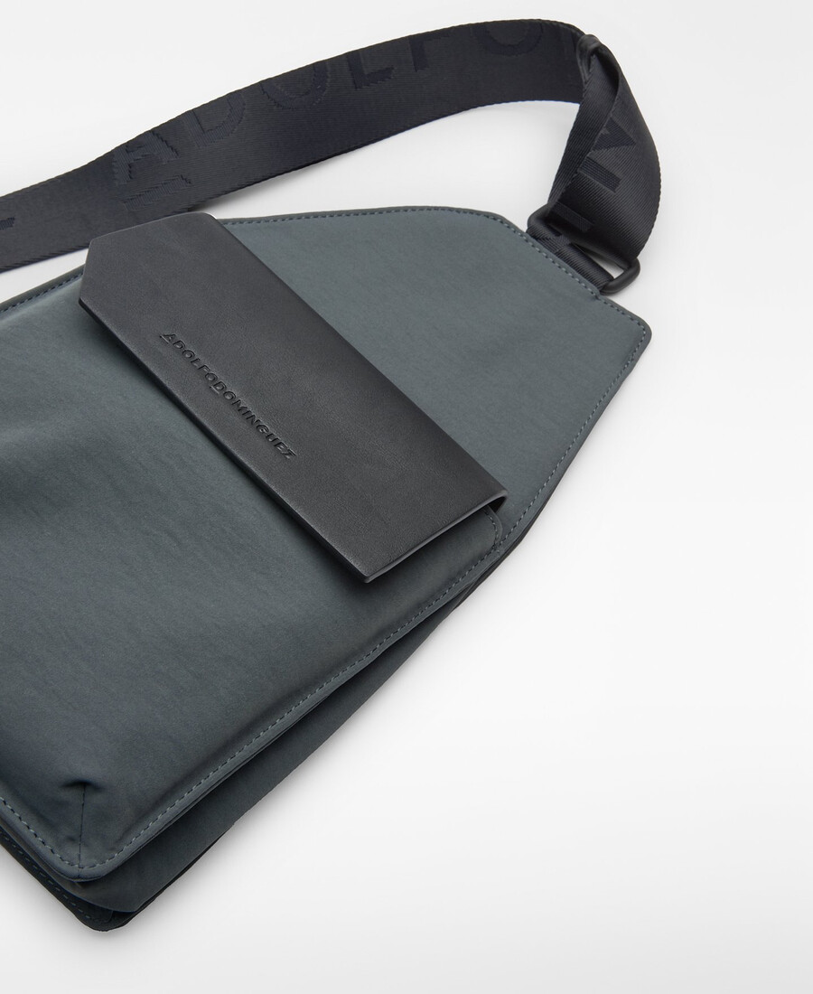 bolso bandolera de nailon para hombre