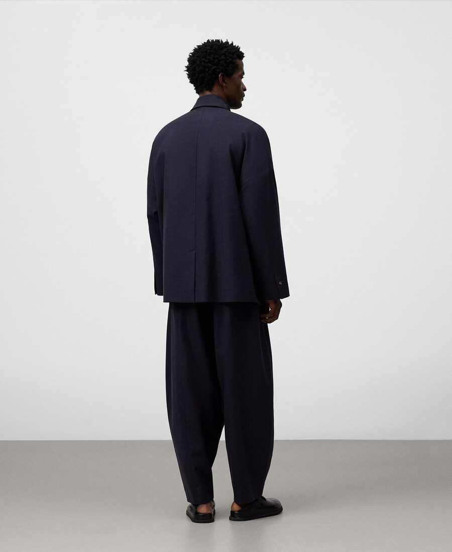 blazer oversize desestructurado para hombre
