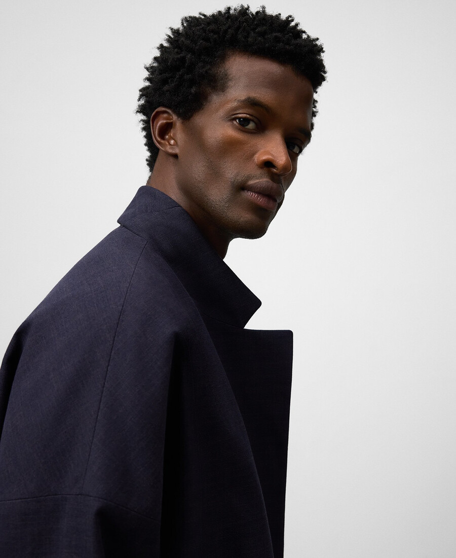 blazer oversize desestructurado para hombre