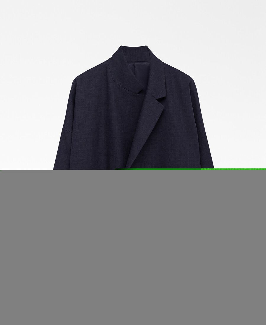 blazer oversize desestructurado para hombre