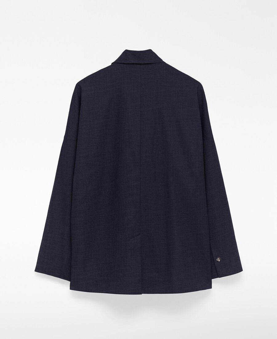 blazer oversize desestructurado para hombre