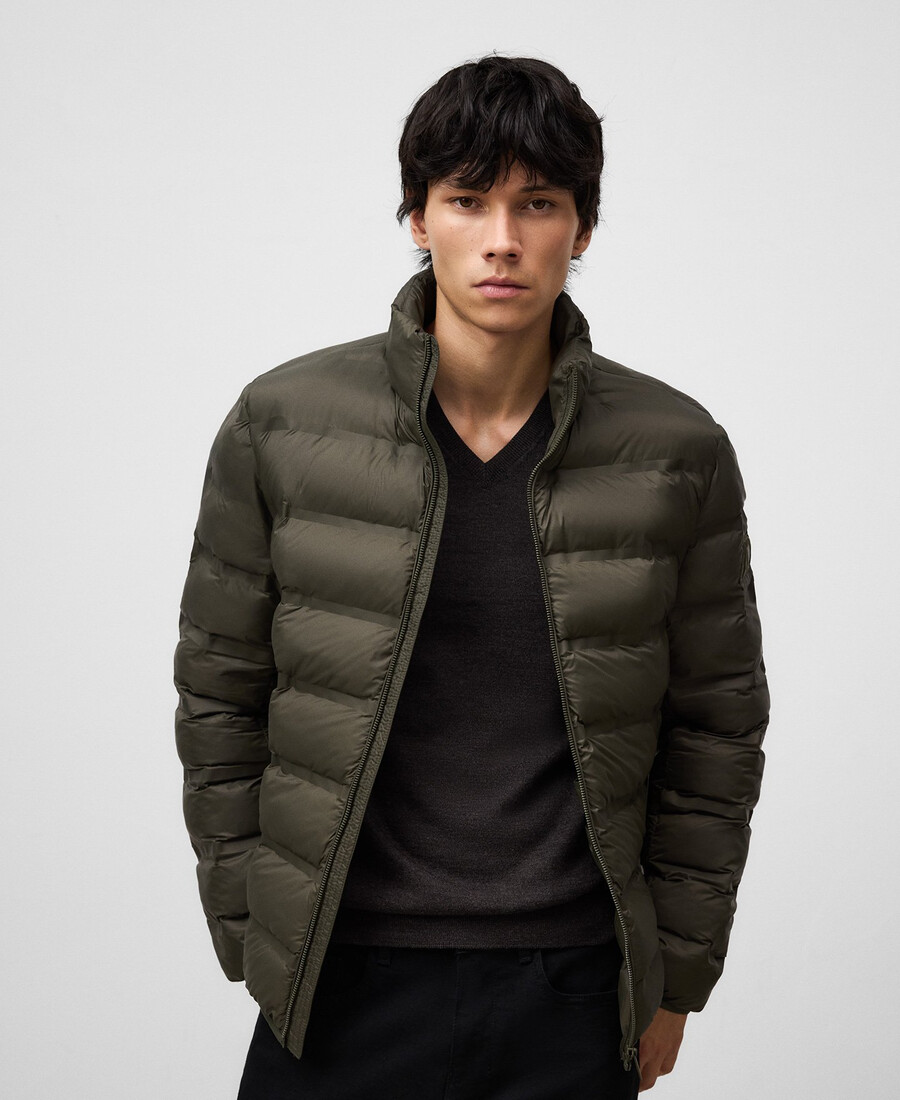 chaqueta acolchada para hombre
