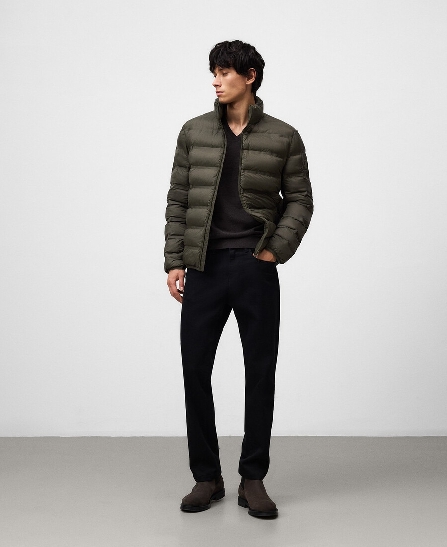 chaqueta acolchada para hombre