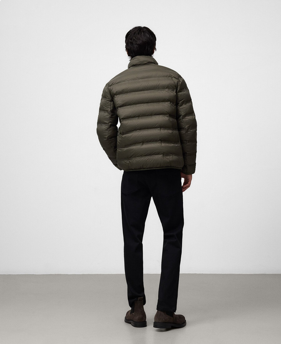 chaqueta acolchada para hombre