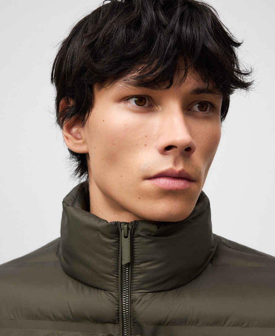 chaqueta acolchada para hombre