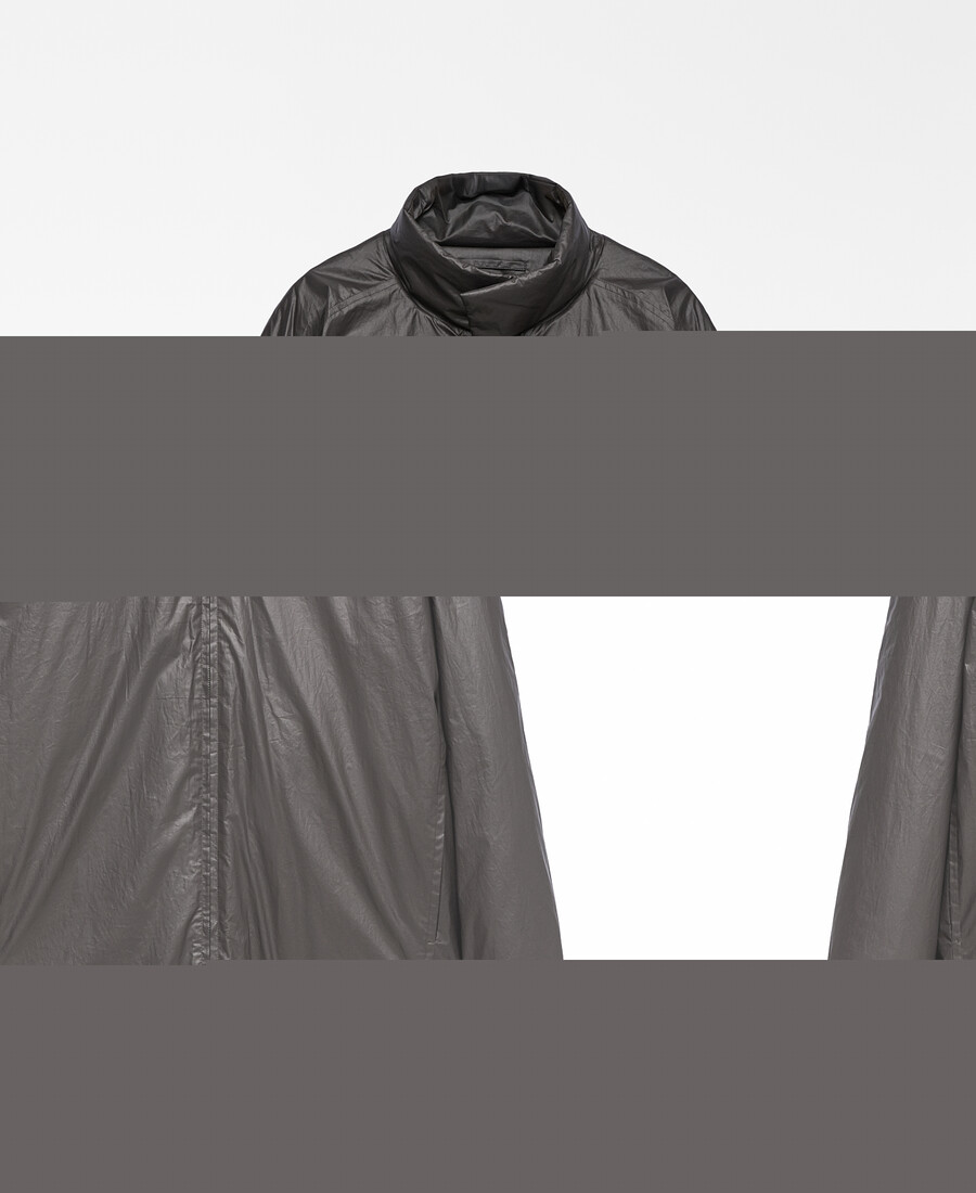 chaqueta corta efecto encerado para hombre