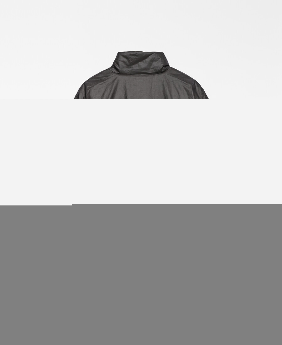 chaqueta corta efecto encerado para hombre