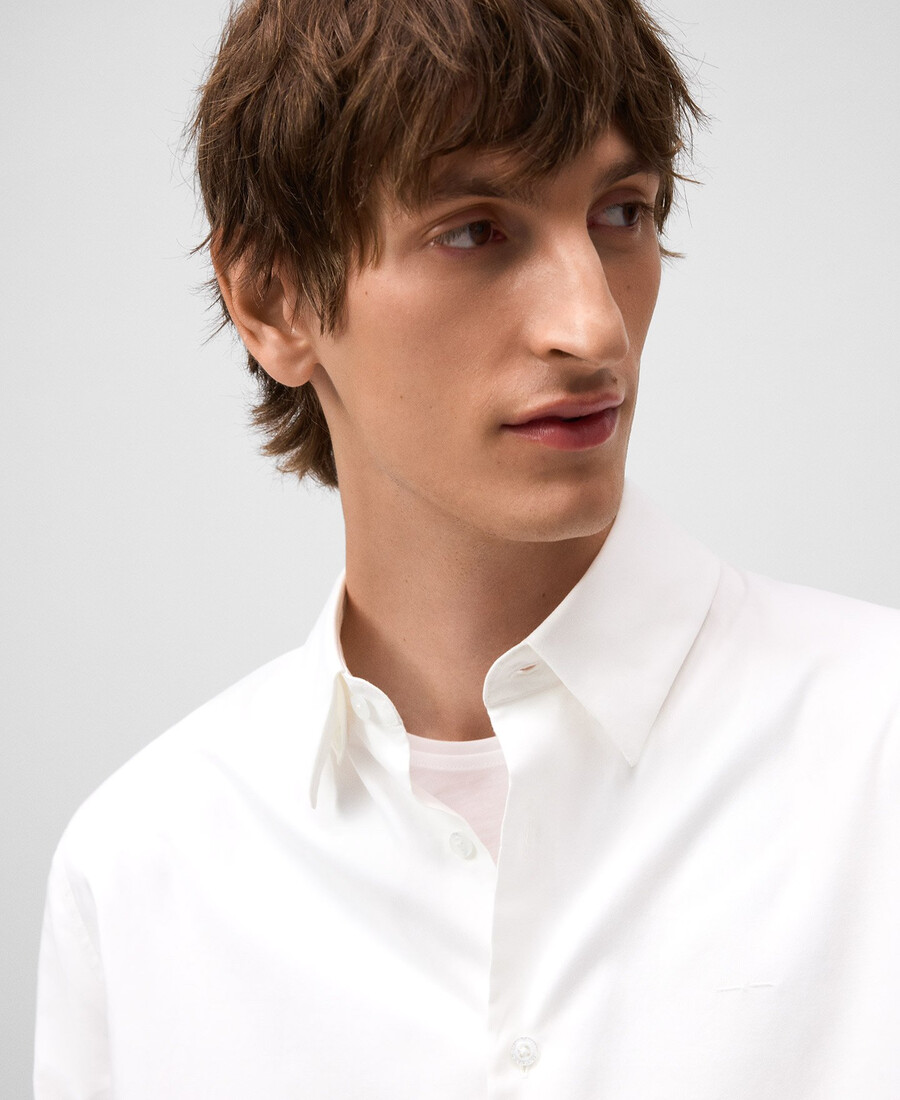 camisa oxford de corte regular pinpoint para hombre