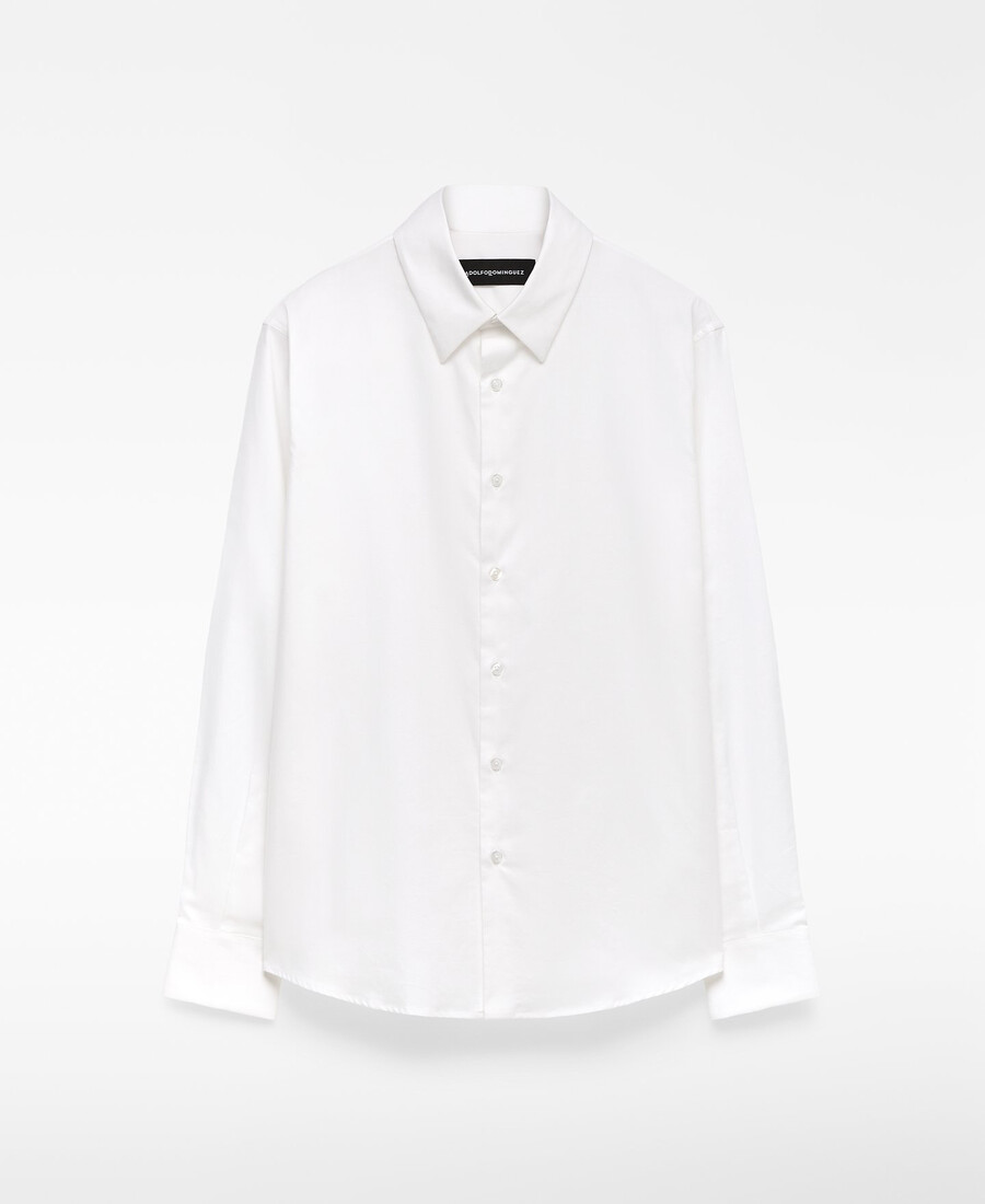 camisa oxford de corte regular pinpoint para hombre