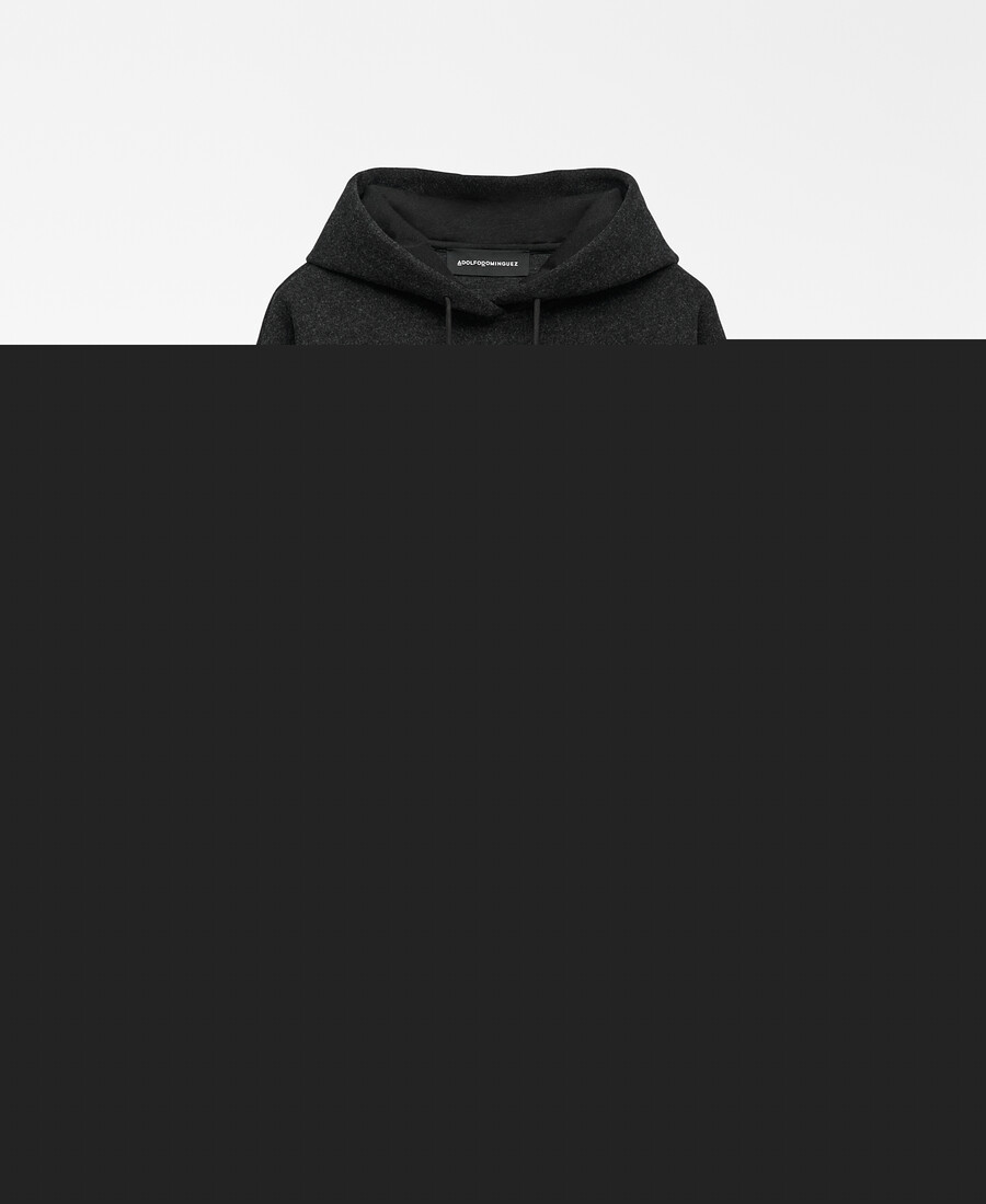 sudadera con capucha de corte relajado para hombre