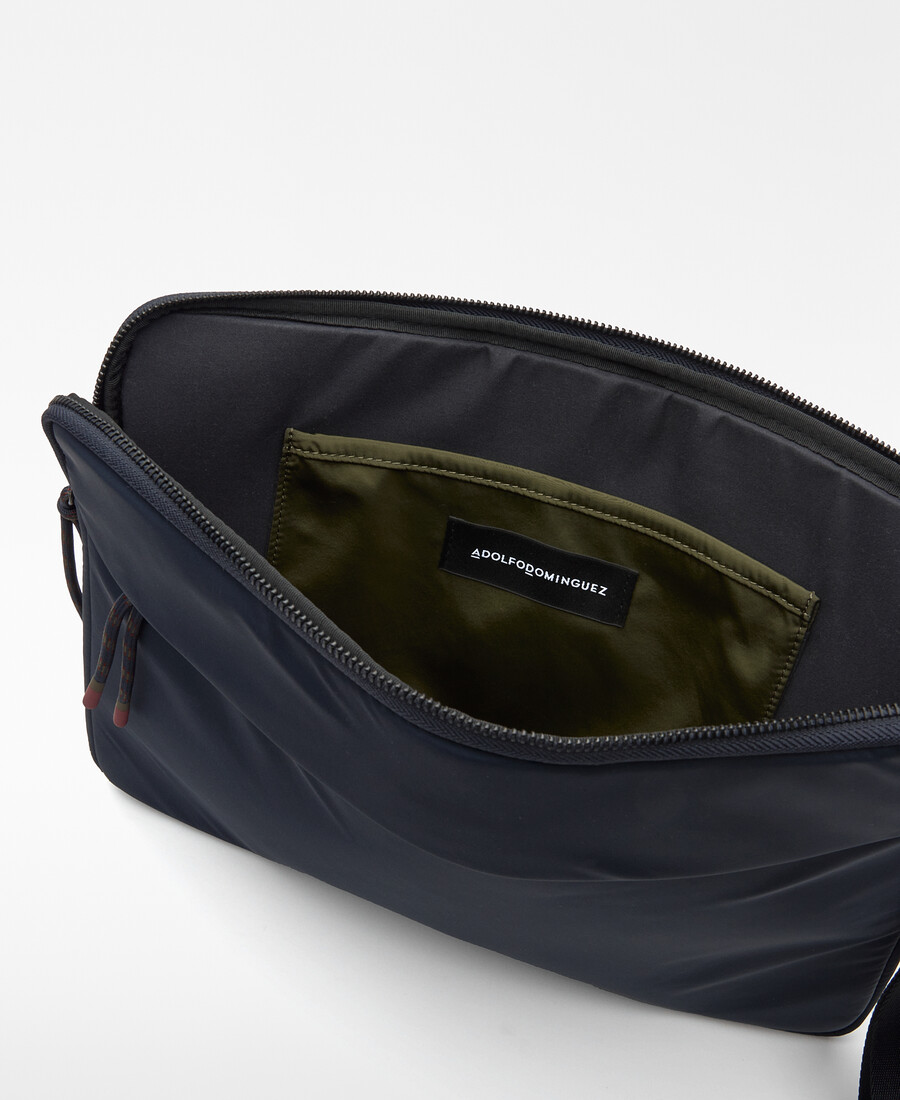 funda de nailon para portátil para hombre