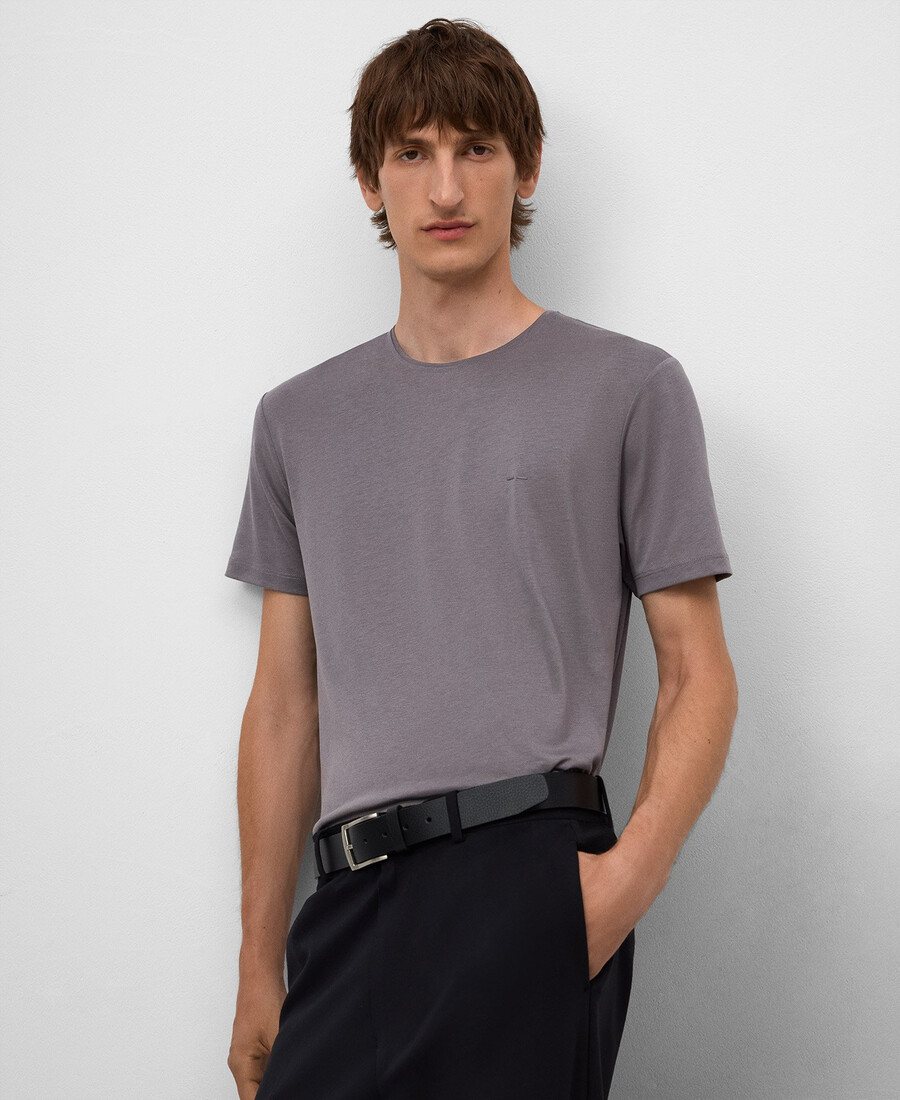 camiseta de manga corta de corte regular para hombre