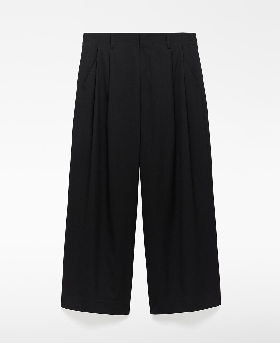 pantalón oversize de doble pinza para hombre