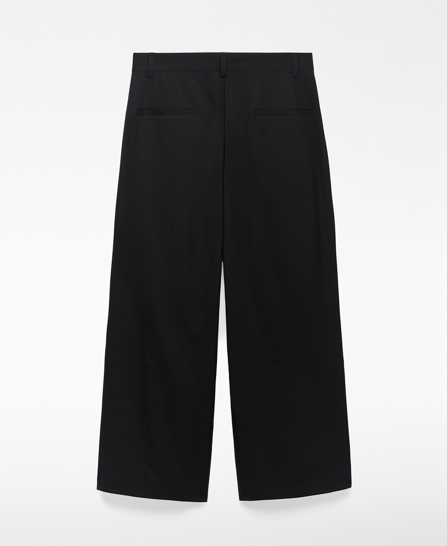 pantalón oversize de doble pinza para hombre