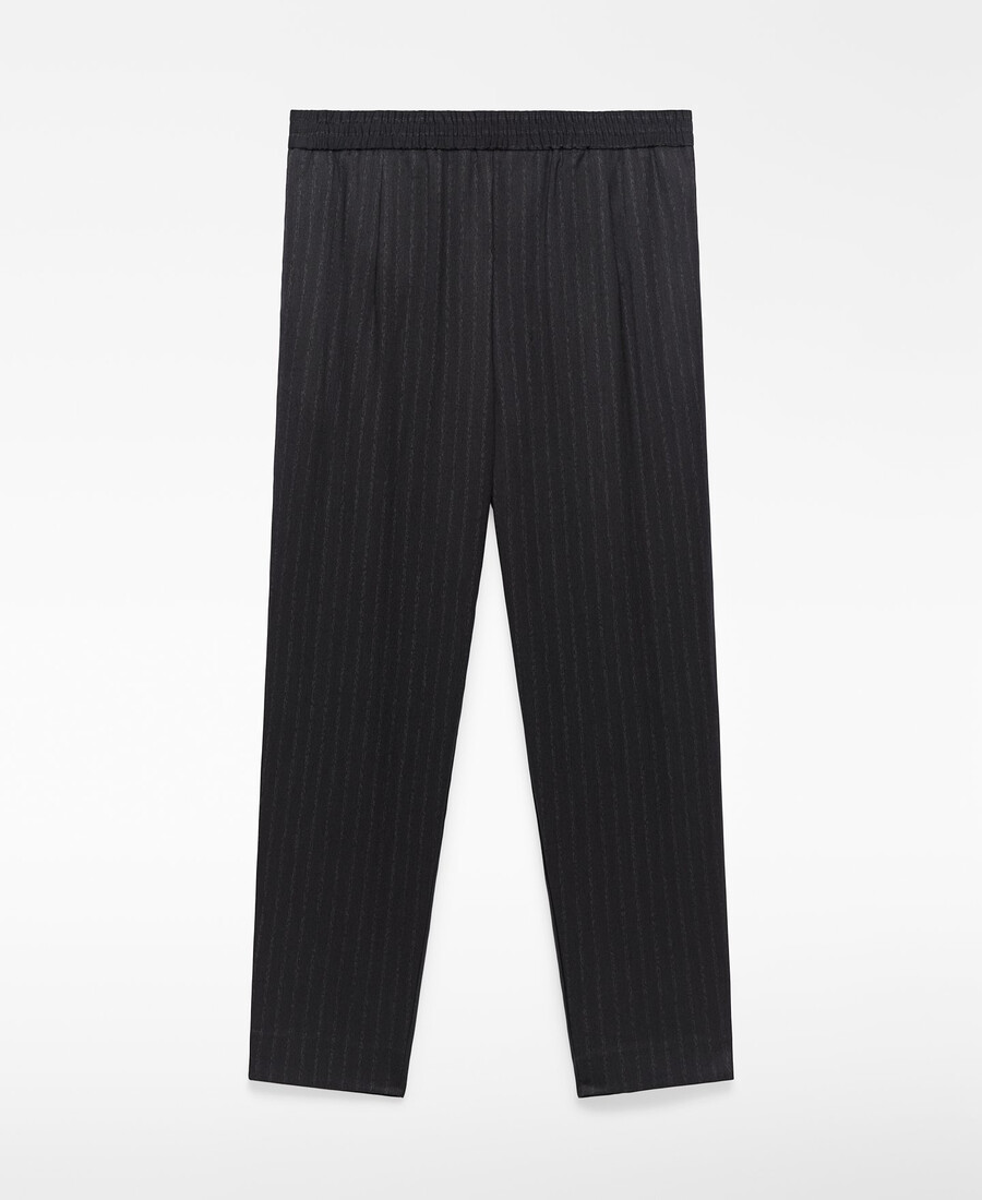 pantalón recto de rayas hombre
