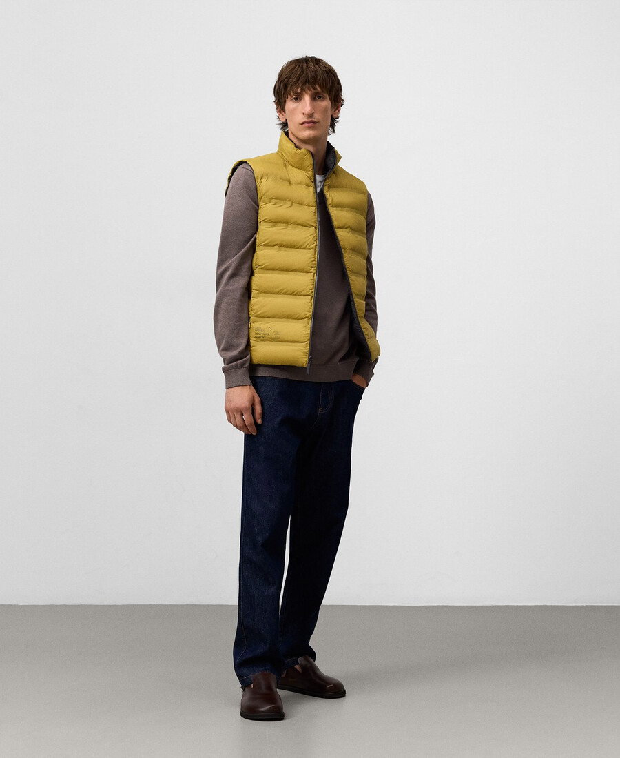 chaleco acolchado reversible para hombre