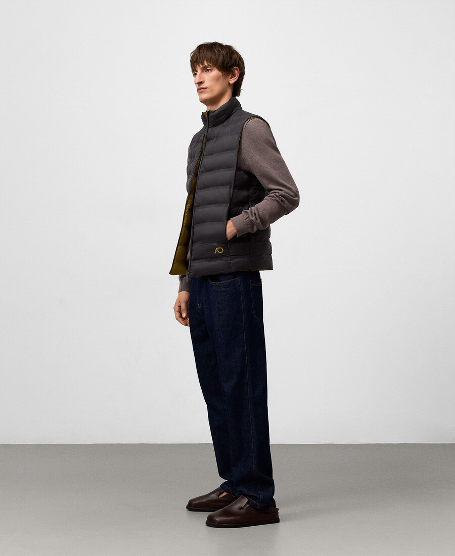 chaleco acolchado reversible para hombre