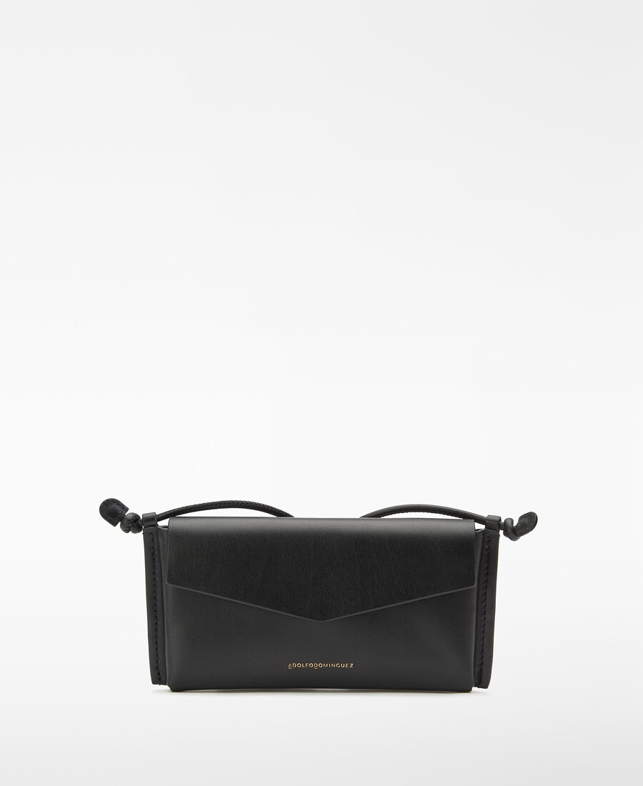 soporte horizontal para teléfono de piel para mujer