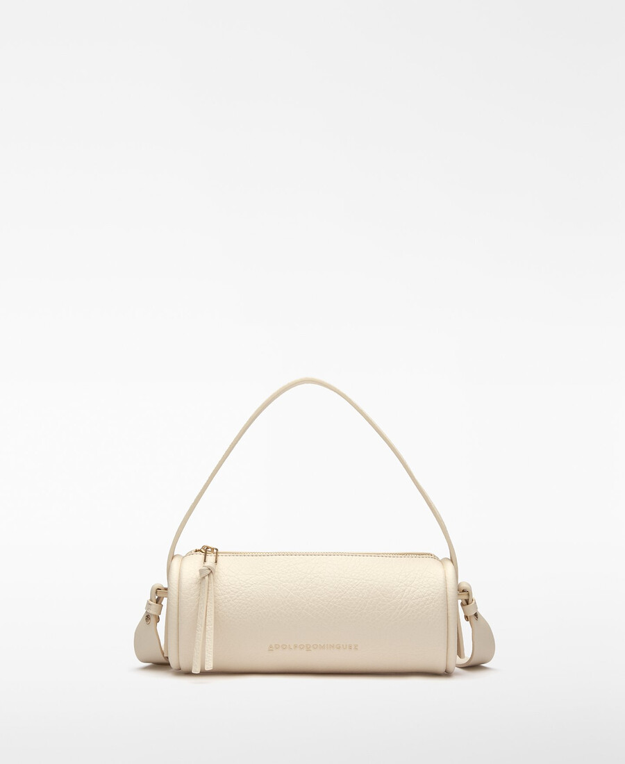 bolso cilíndrico mujer sin piel