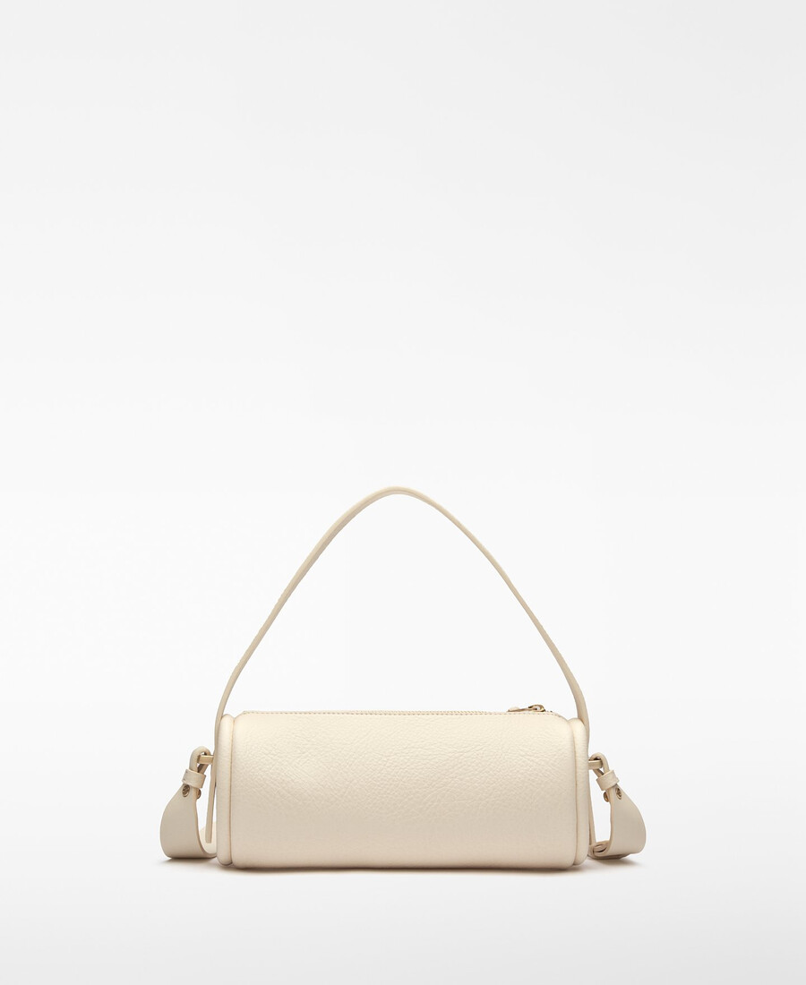 bolso cilíndrico mujer sin piel