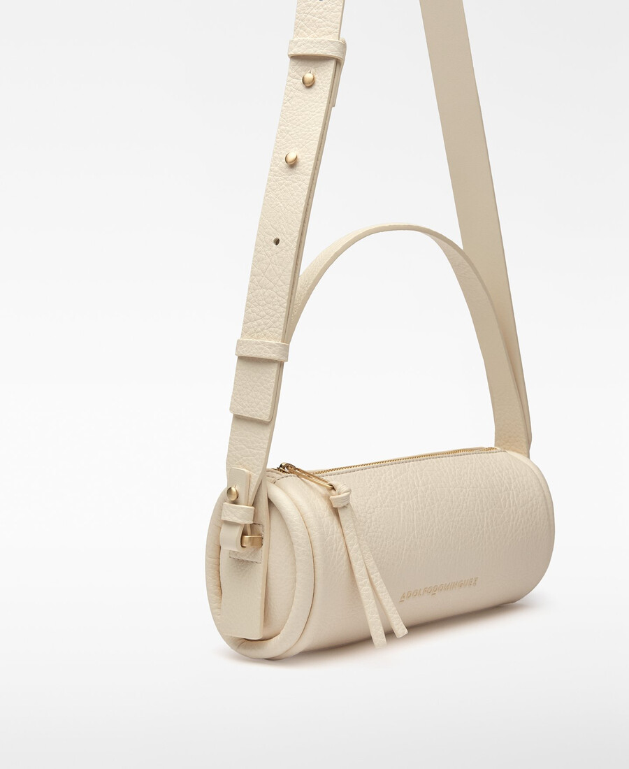 bolso cilíndrico mujer sin piel