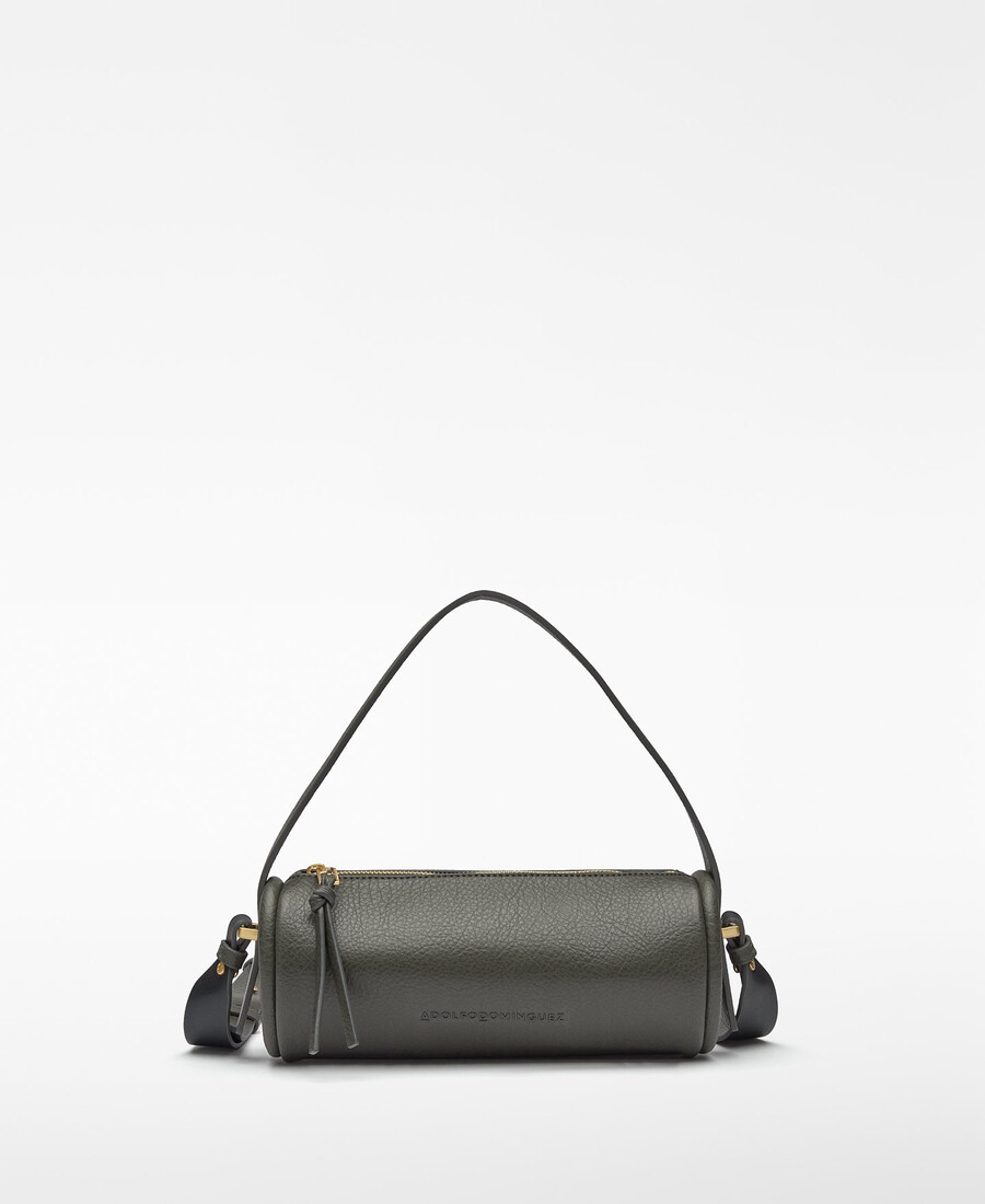 bolso cilíndrico mujer sin piel
