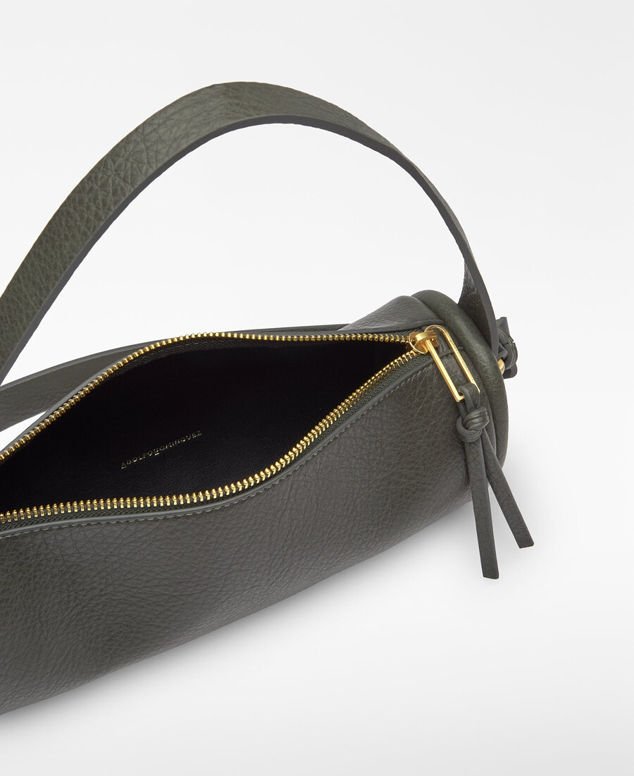 bolso cilíndrico mujer sin piel