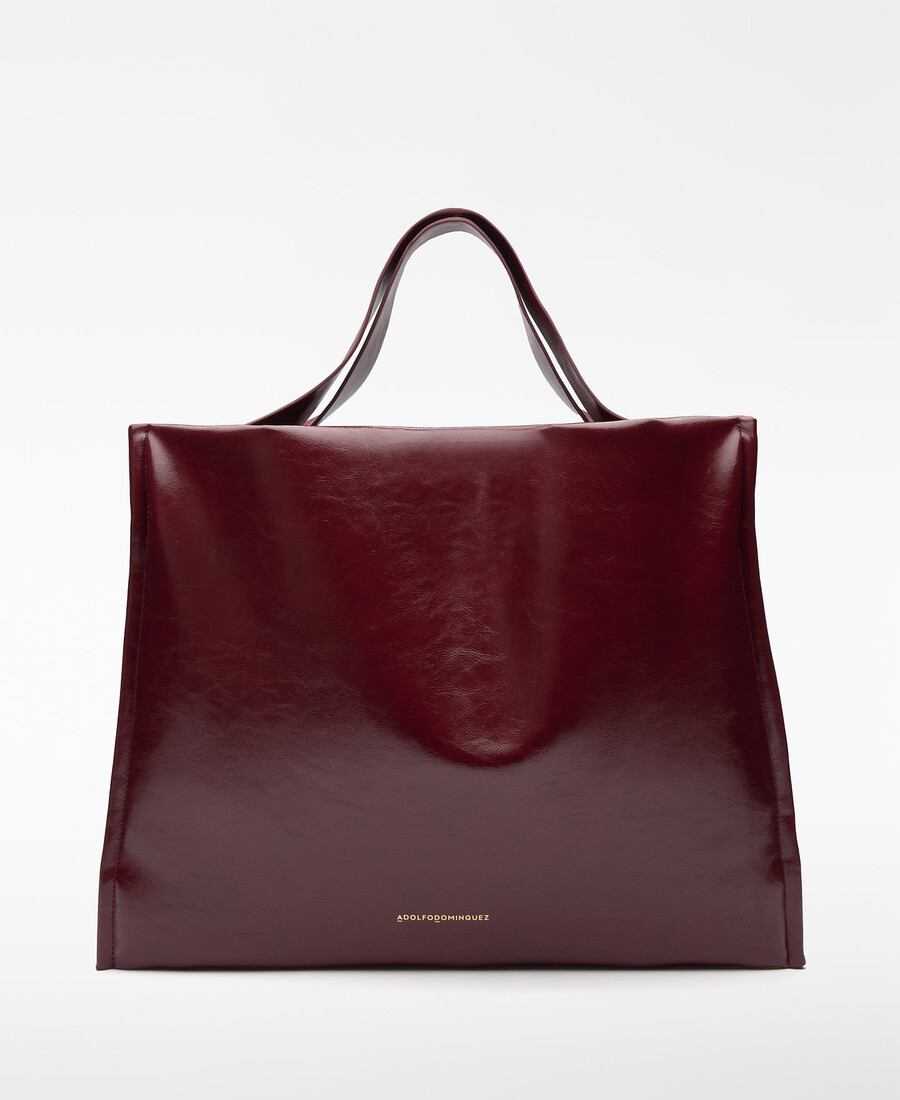 bolso shopper acolchado sin piel para mujer