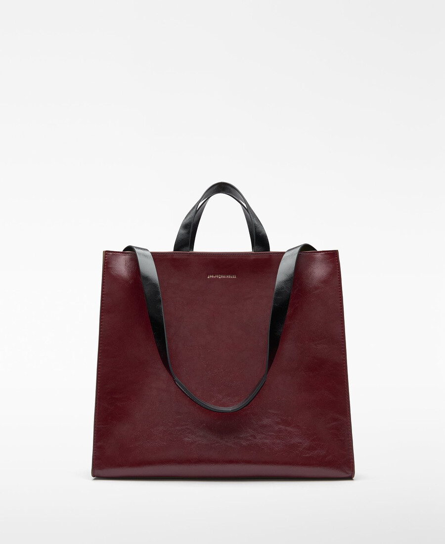bolso shopper grande para mujer sin piel
