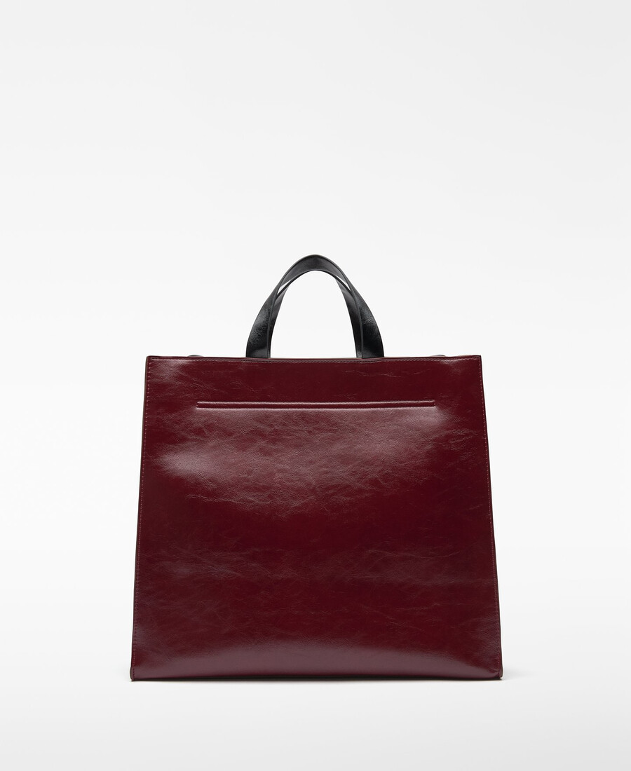 bolso shopper grande para mujer sin piel