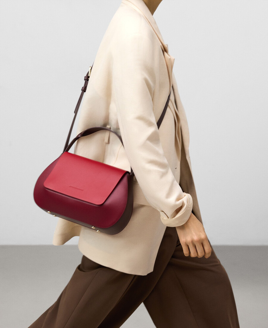 bolso urbano tricolor dorna para mujer