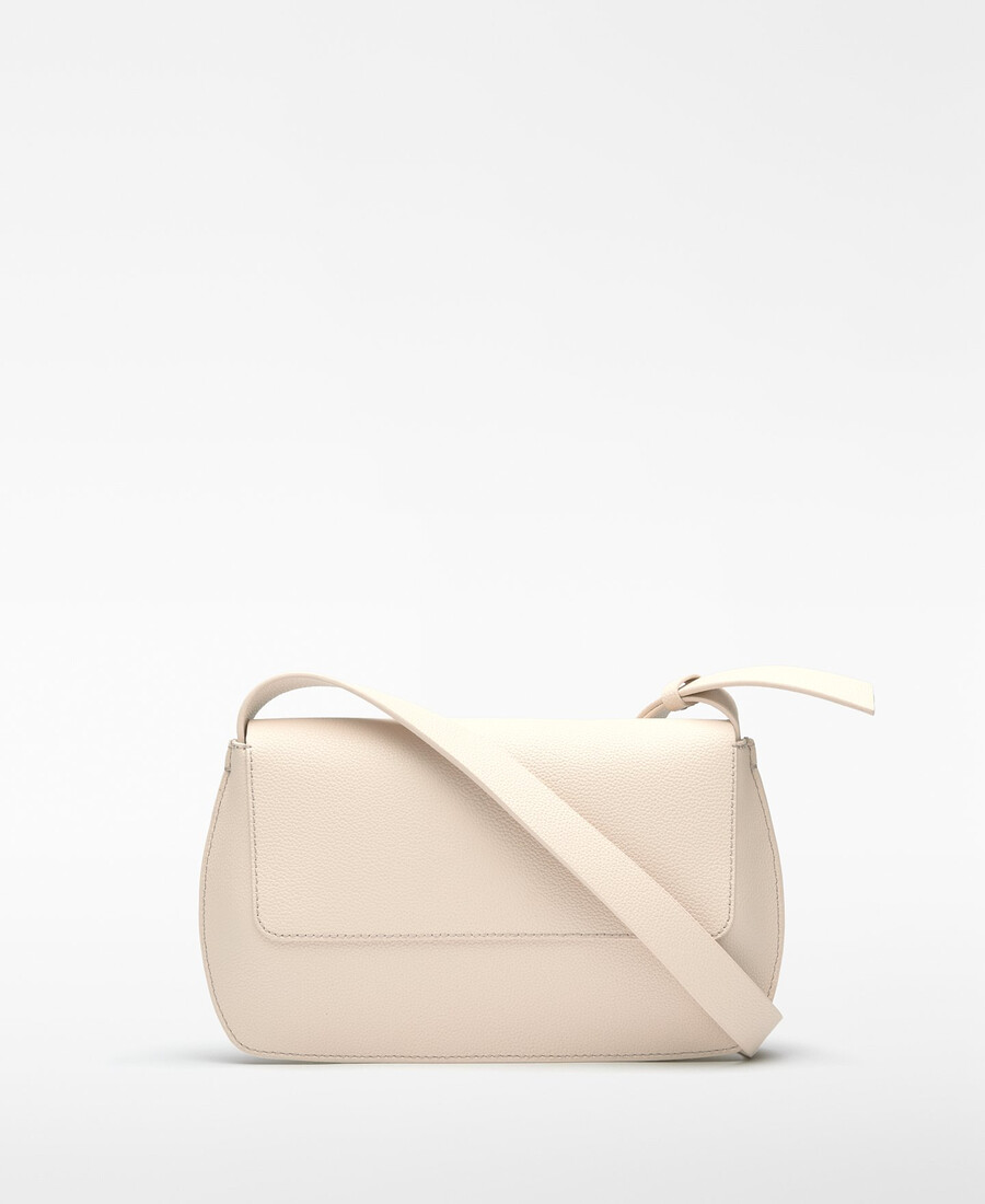bolso de hombro con solapa dorna para mujer