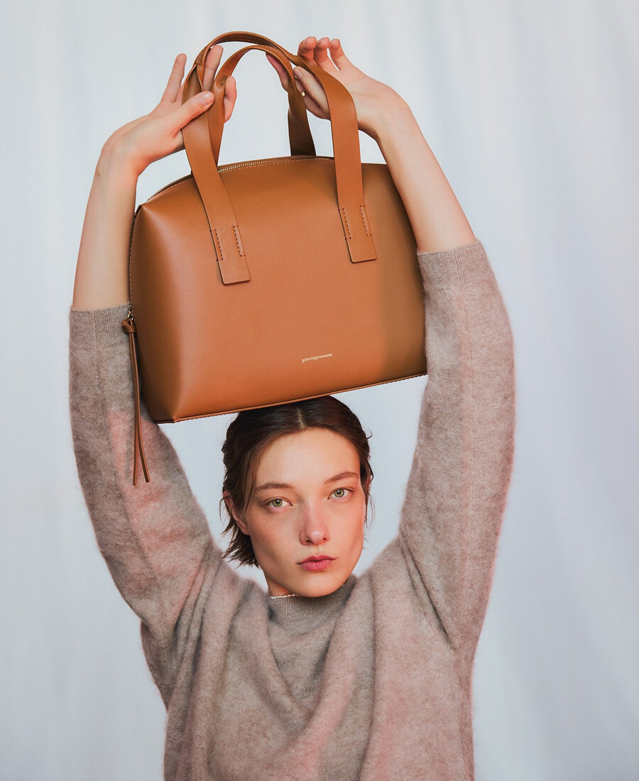 bolso bowling de mica para mujer