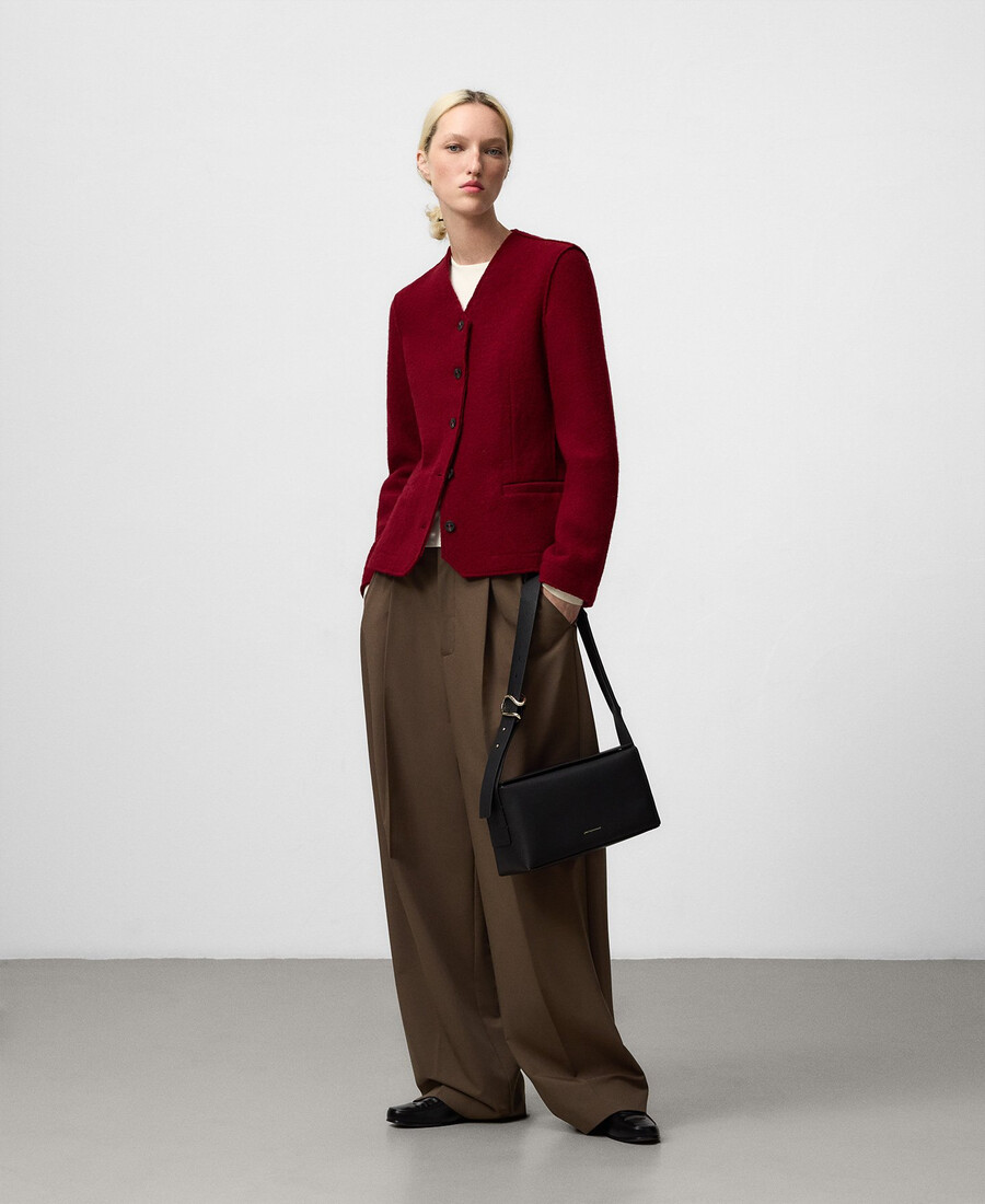bolso de hombro rectangular mica mujer
