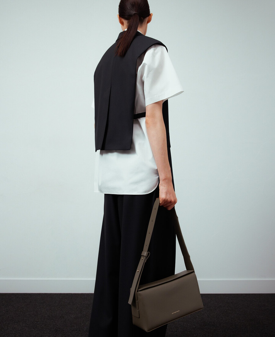 bolso de hombro rectangular mica mujer