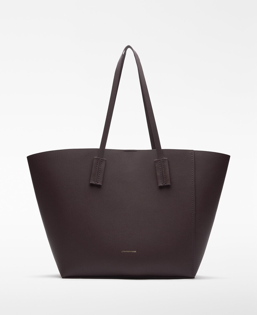 bolso shopper horizontal mica para mujer