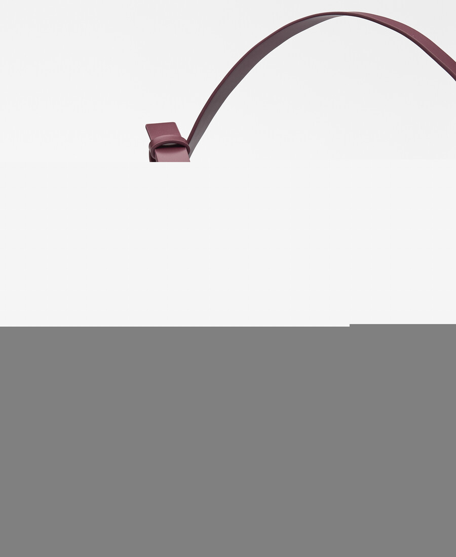 bandolera con solapa de piel-sin piel para mujer