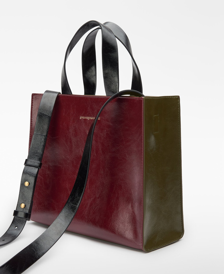 bandolera mediana para mujer sin piel