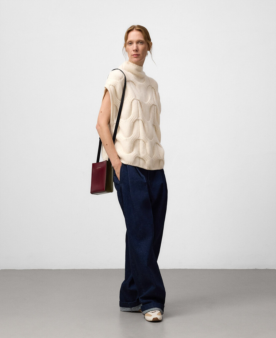 bolso bandolera pequeño para mujer sin piel