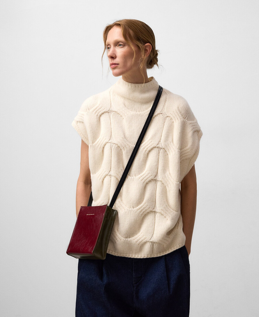 bolso bandolera pequeño para mujer sin piel
