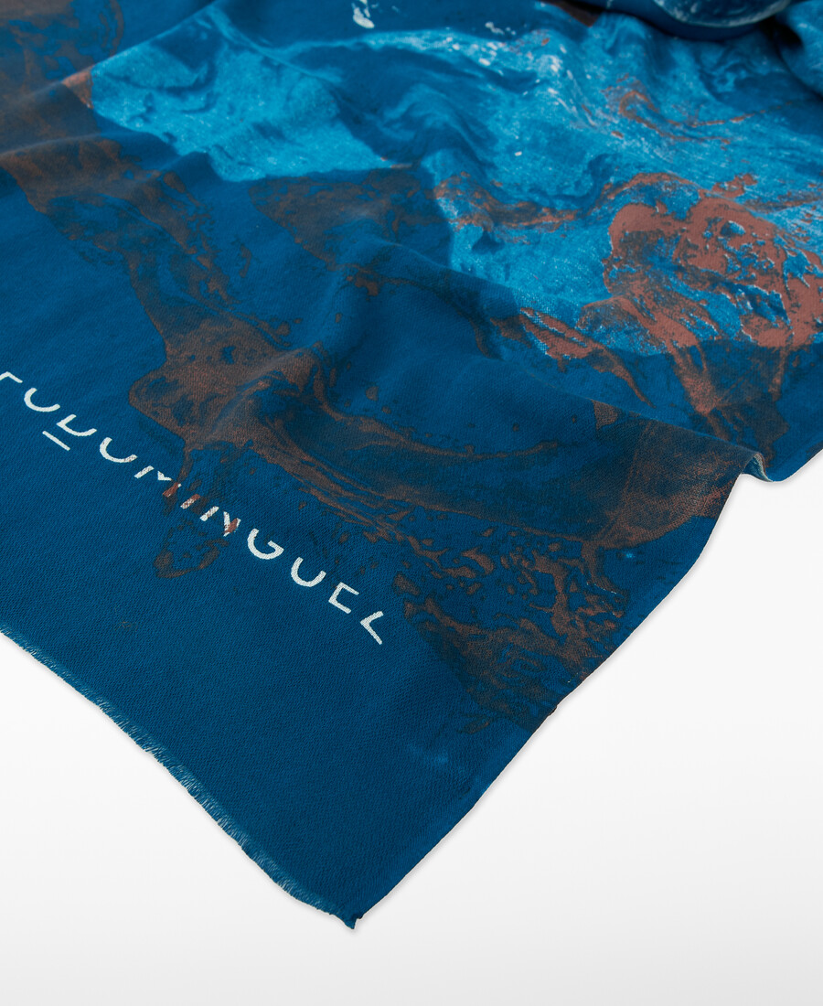 chal estampado mujer