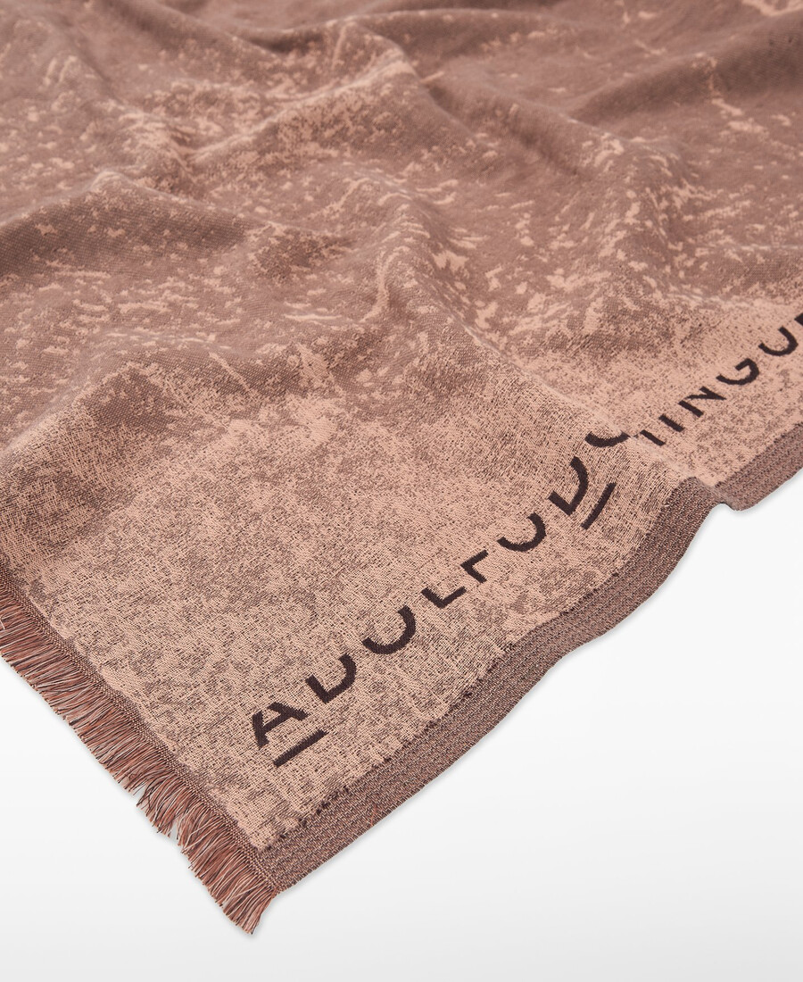 chal estampado jacquard mujer