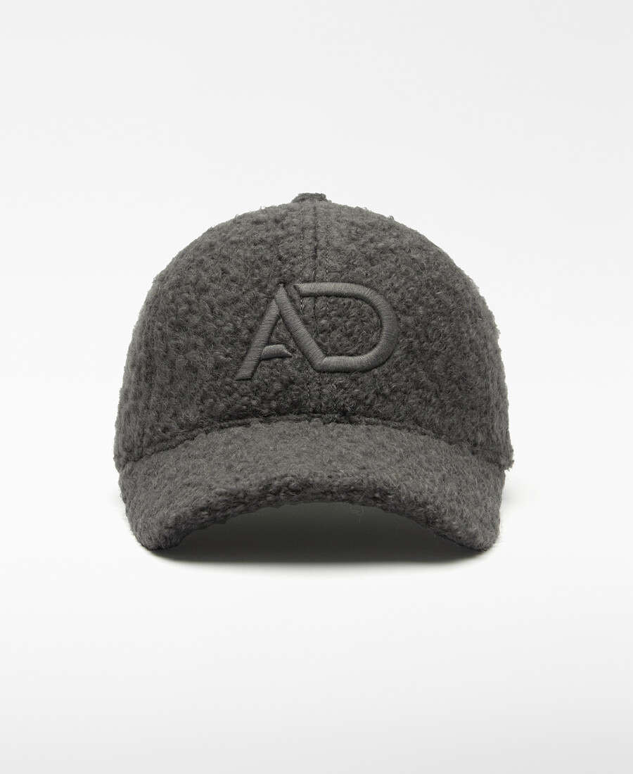 gorra texturizada con logo bordado para mujer