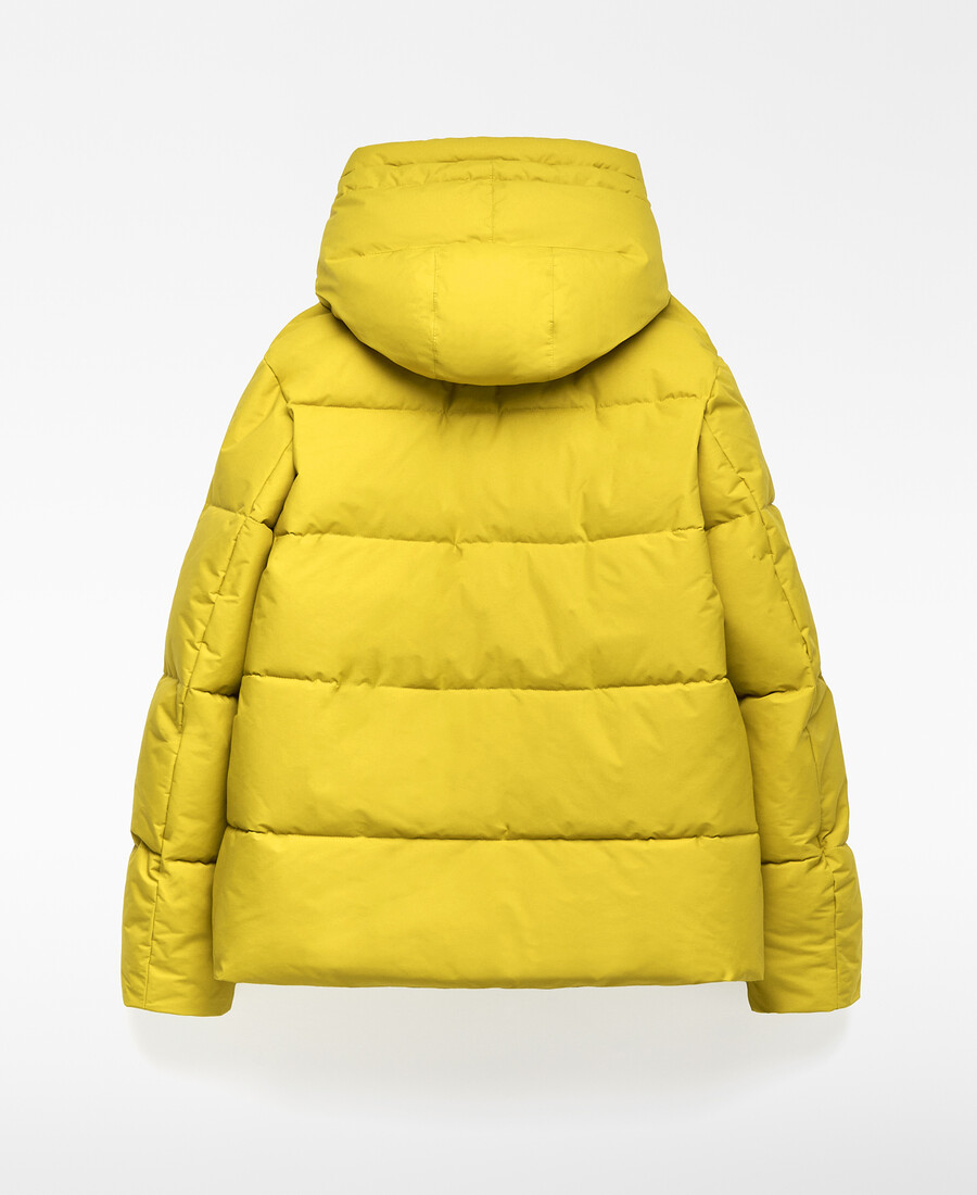 chaqueta acolchada con capucha mujer
