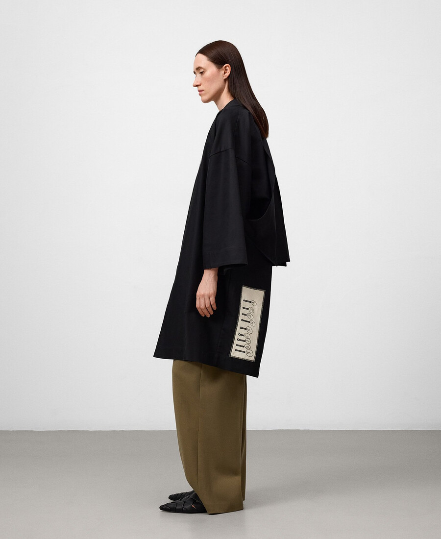 kimono con canesú extensible para mujer
