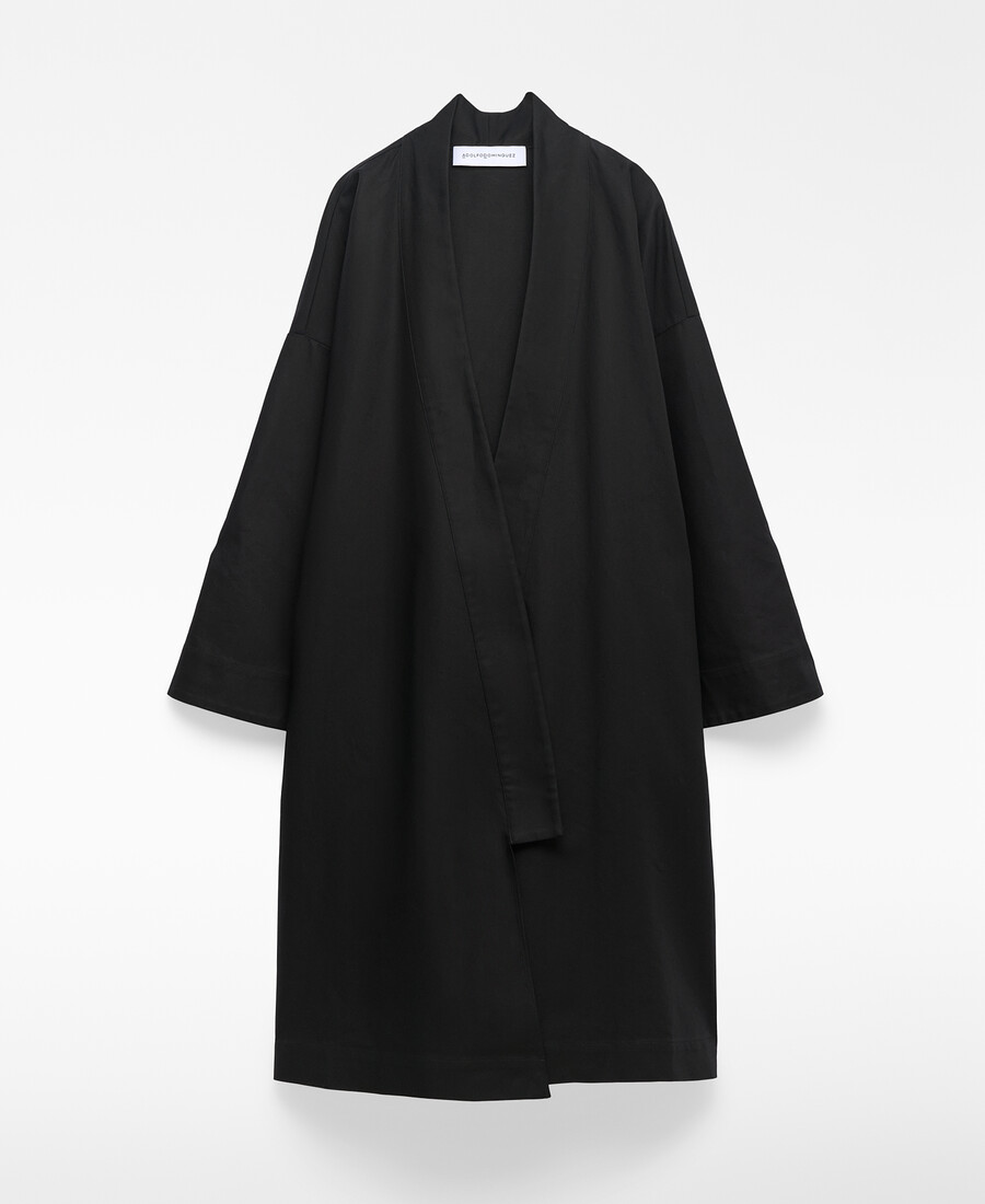 kimono con canesú extensible para mujer