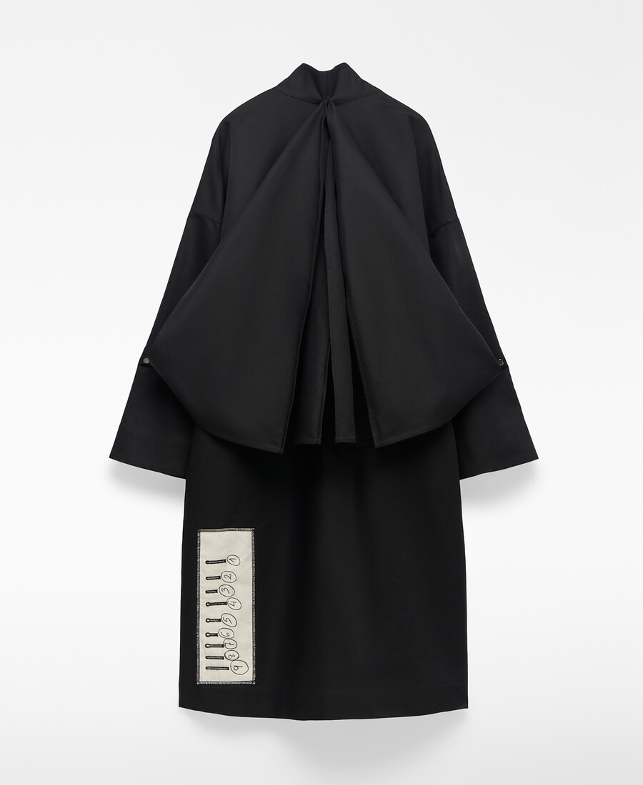kimono con canesú extensible para mujer
