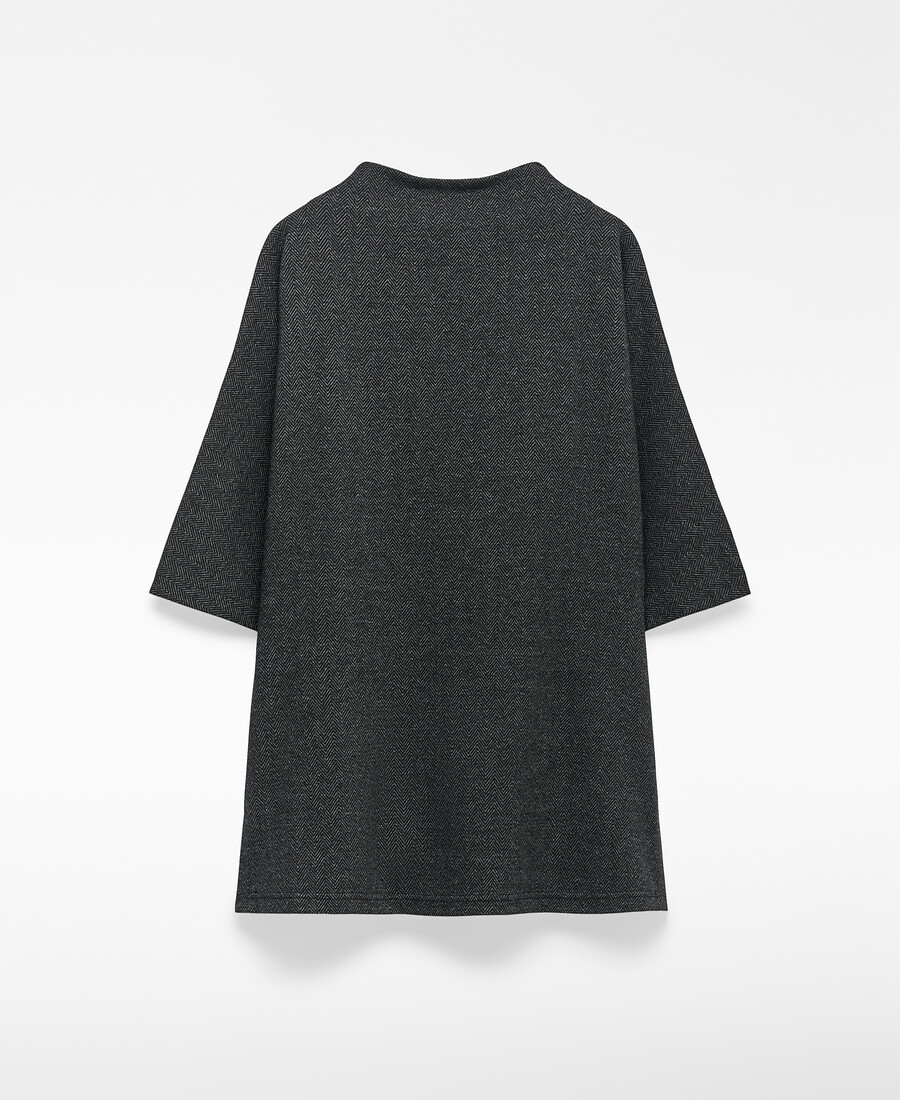 top de espiga con cadena para mujer